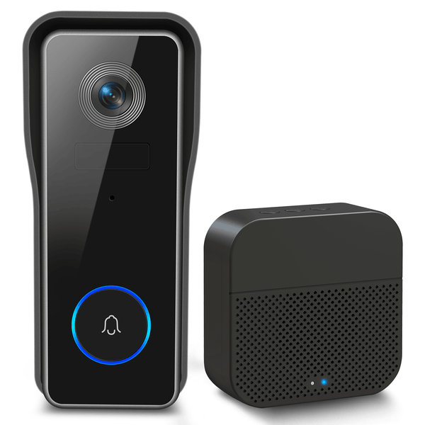 EUKI J7 2K wireless Video Doorbell with chime