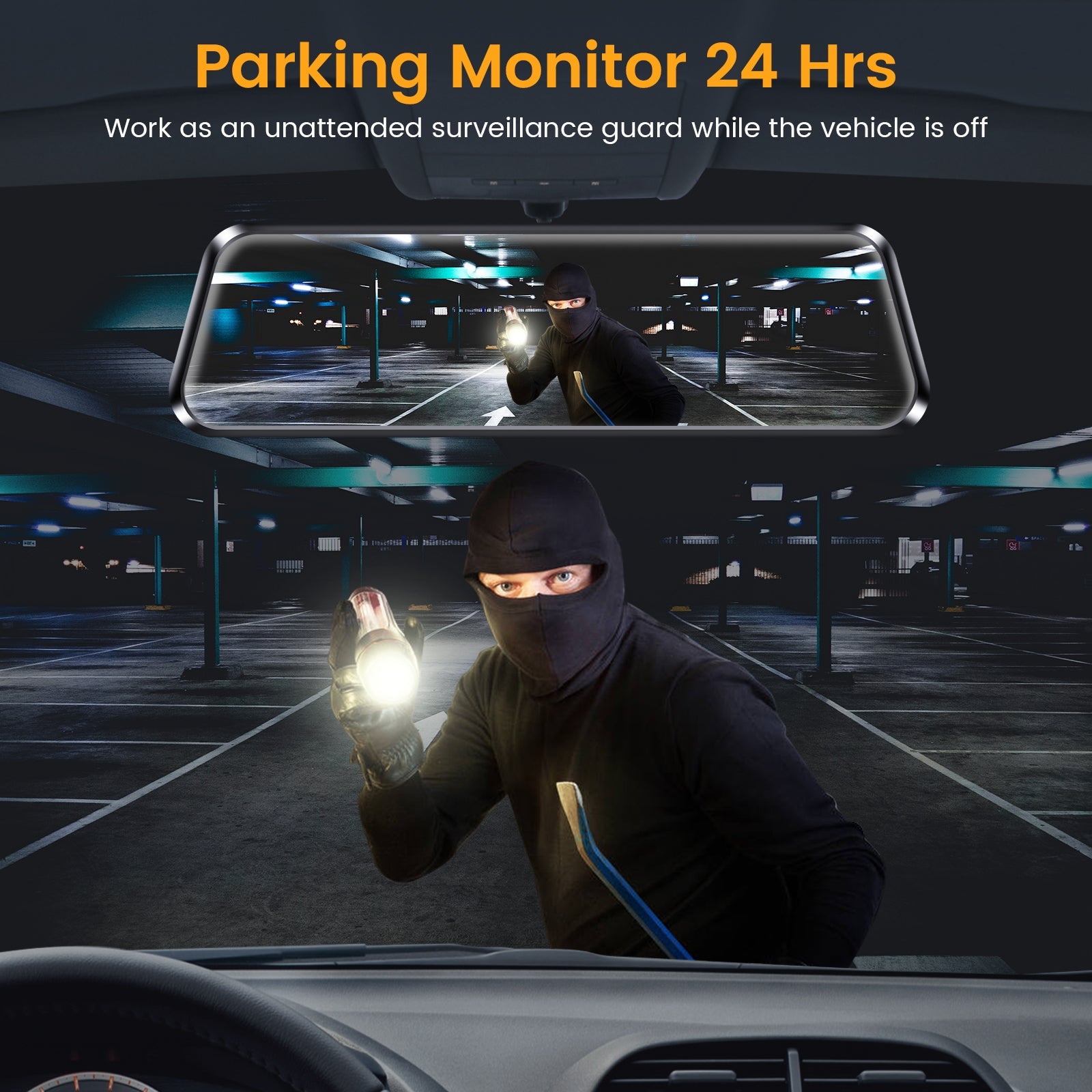 Dashcam store surveillance parking